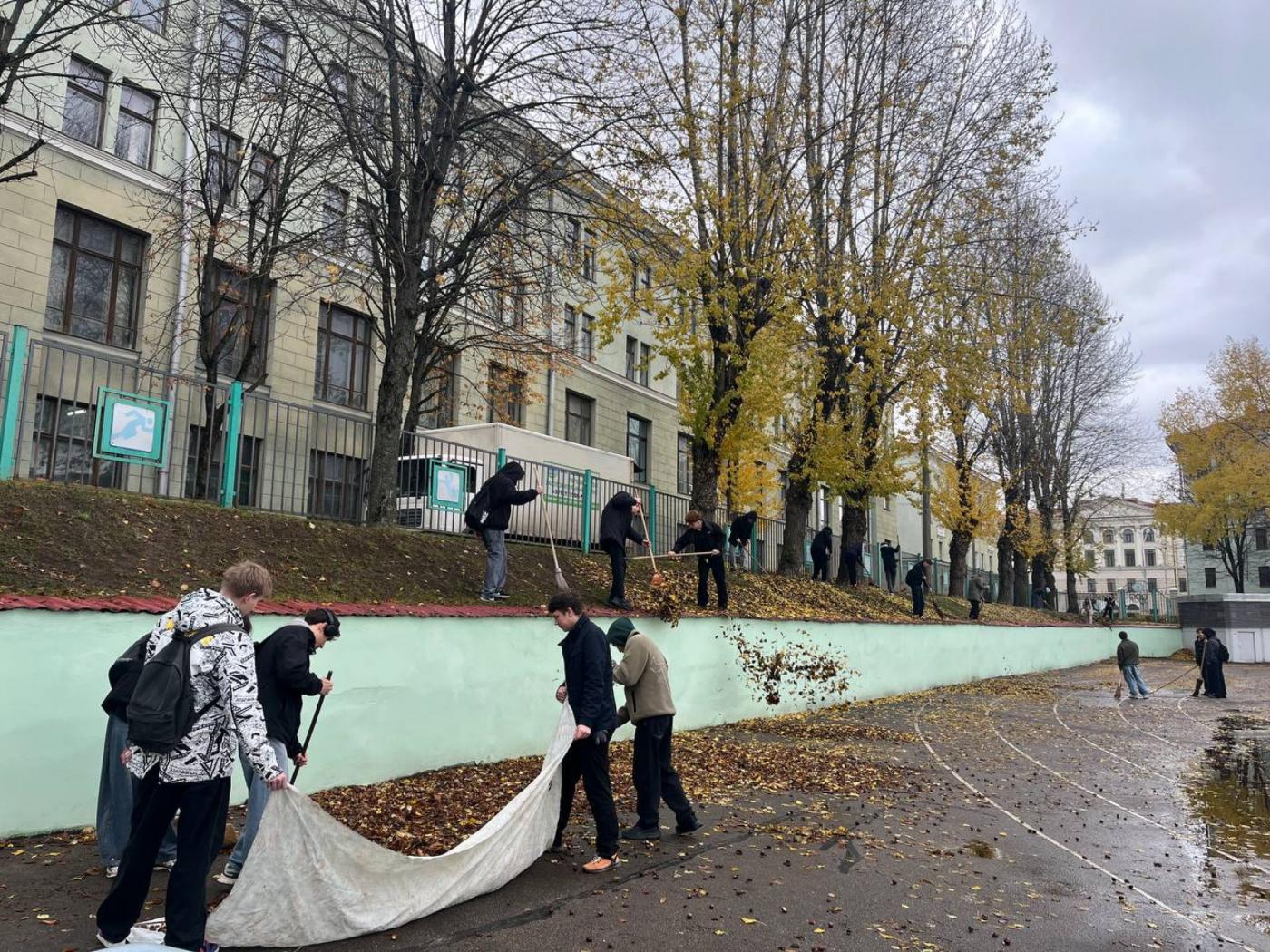 СТФ за чистоту и порядок на территории БНТУ
